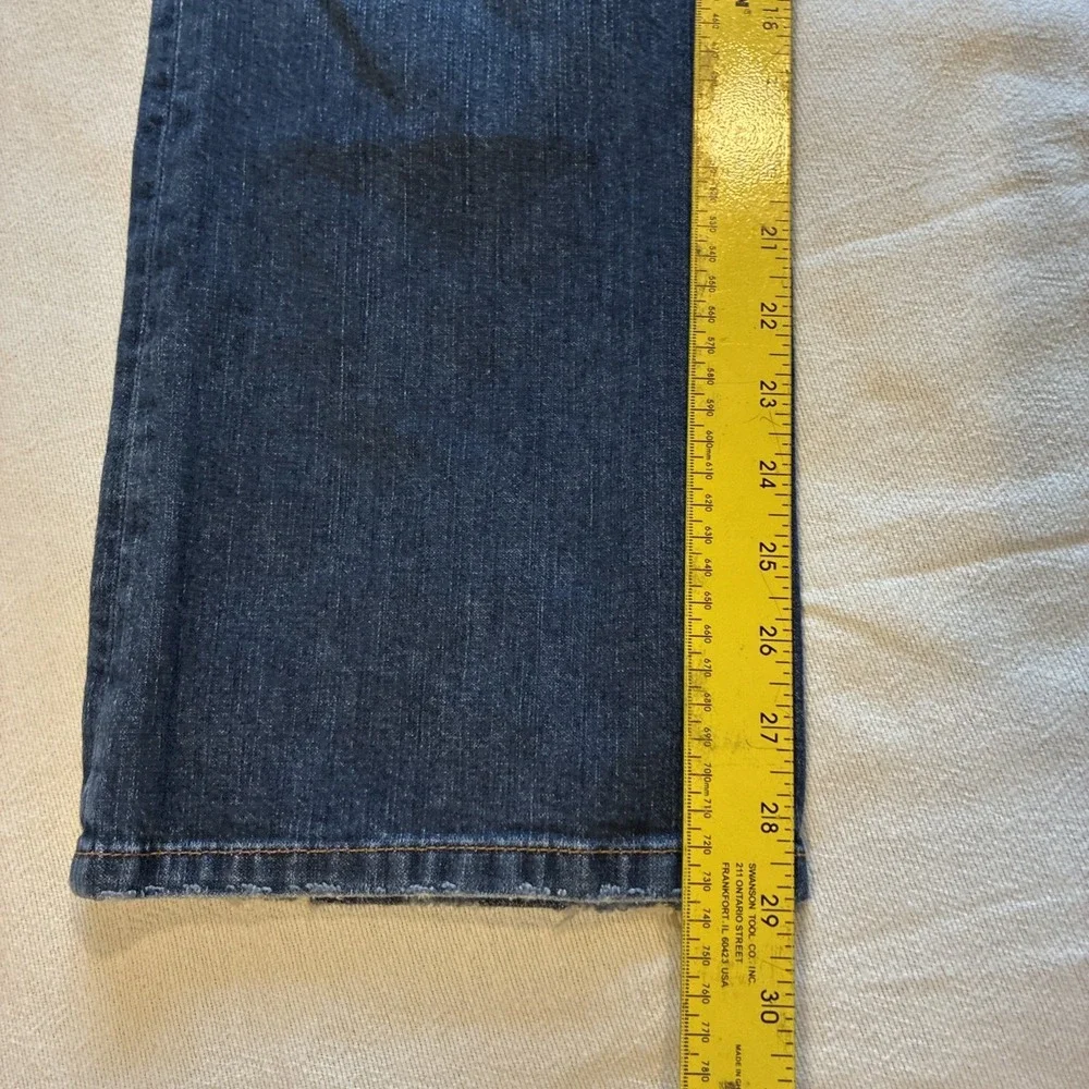 Vintage Women's Jeans Lucky Brand 6/28 Blue Easy Rider Straight USA Button Fly - Picture 4 of 12